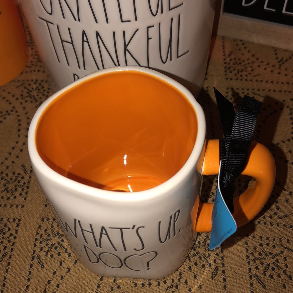 Rae Dunn WHAT’S UP DOC? Double Sided Mug (Looney Tunes-Bugs Bunny) - Picture 4 of 8